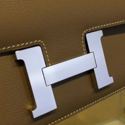 Taupe Constance 24 Palladium Hardware Bag