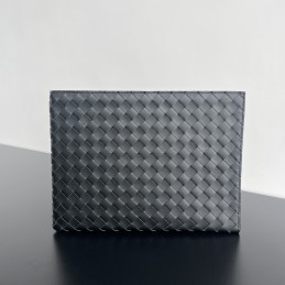 Intrecciato Half Zip Pouch...