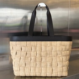 Raffia Tote Bag - Natural...