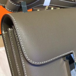 Taupe Constance 24 Palladium Hardware Bag