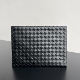 Intrecciato Half Zip Pouch...