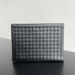 Intrecciato Half Zip Pouch...