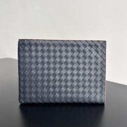 Intrecciato Half Zip Pouch...