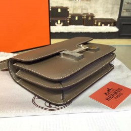 Taupe Constance 24 Palladium Hardware Bag