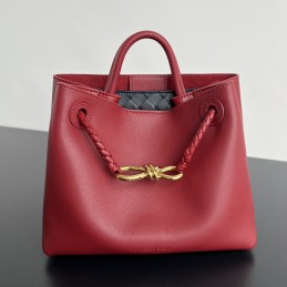 Andiamo - Red Smooth Leather