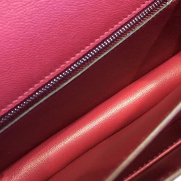 Burgundy Constance 24 Palladium Hardware Bag