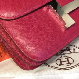Burgundy Constance 24 Palladium Hardware Bag