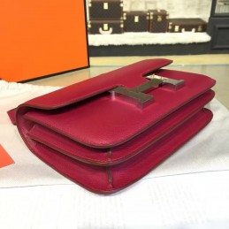 Burgundy Constance 24 Palladium Hardware Bag