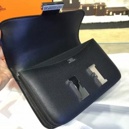 Black Constance 24 Palladium Hardware Bag
