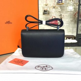 Black Constance 24 Palladium Hardware Bag