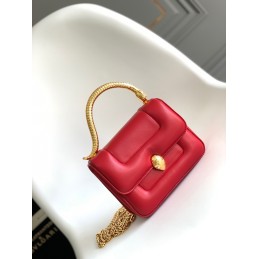Serpentine Top Handle Bag -...