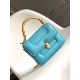 Serpentine Top Handle Bag -...