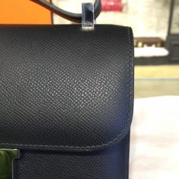 Black Constance 24 Palladium Hardware Bag