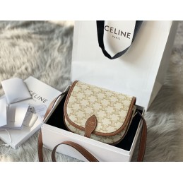 Saddle Bag - Cream Triomphe...