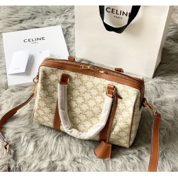 Triomphe Bag - Cream...
