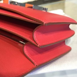 Red Constance 24 Palladium Hardware Bag