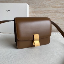 Box Bag - Taupe Brown...