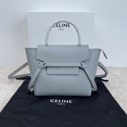 Belt Bag - Ice Grey Grained...
