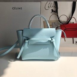 Belt Bag - Pale Aqua Smooth...
