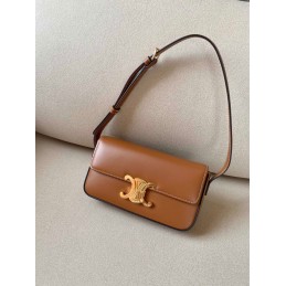 Triomphe Bag - Cognac...