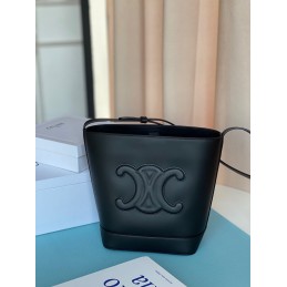 Bucket - Black Smooth Leather