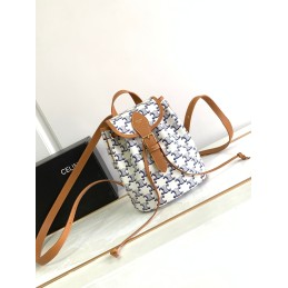 Mini Backpack Folco - White...