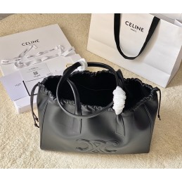Cabas Drawstring Cuir Bag -...