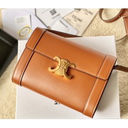 Triomphe Strap Bag - Cognac...