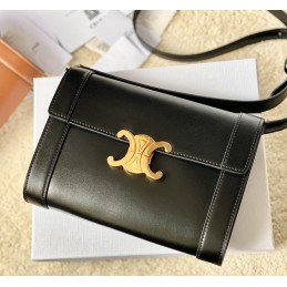 Triomphe Strap Bag - Black...