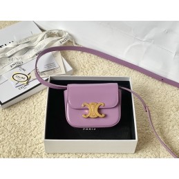 Mini Triomphe Bag - Lilac...