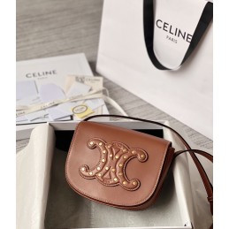 Folco Triomphe Bag - Cognac...