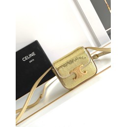 Mini Triomphe Bag - Gold...