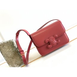 Triomphe Bag - Red Smooth...