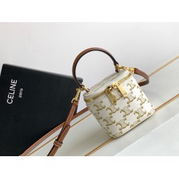 Triomphe Canvas Bag - Cream...