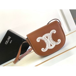 Folco Triomphe Bag - Cognac...