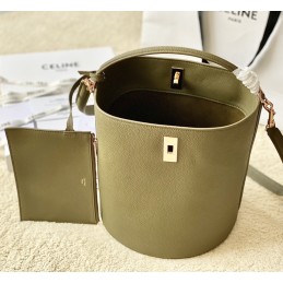 Bucket 16 - Olive Grained...