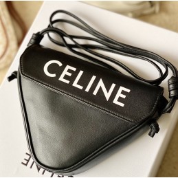 Triomphe Bag - Black Coated...