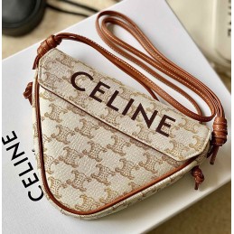 Triomphe Bag - Beige...