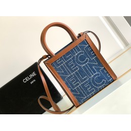 Mini Tote - Blue Denim Logo...