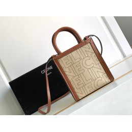 Mini Tote - Beige Logo...