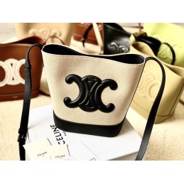 Bucket Triomphe Bag - Cream...