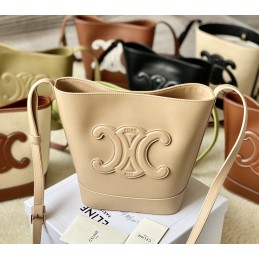 Bucket Triomphe Bag - Nude...