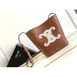 Bucket Triomphe Bag - Brown...