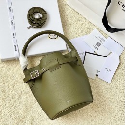 Small Bucket Bag - Olive...