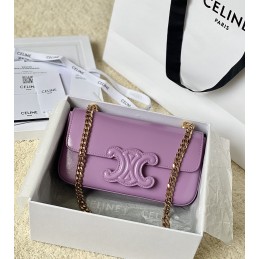 Triomphe Bag - Lilac Smooth...