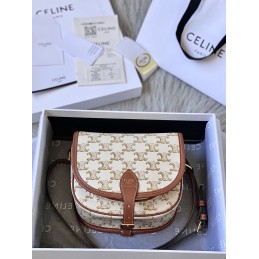 Medium Folco Bag - Cream...