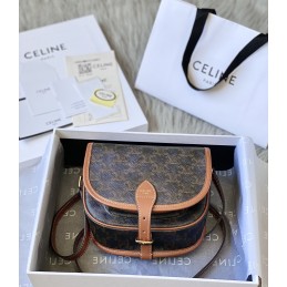 Medium Folco Bag - Brown...