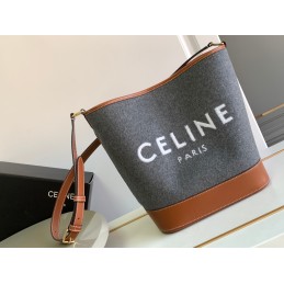 Medium Bucket - Grey Canvas...