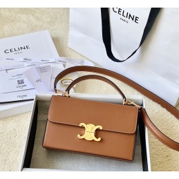 Box Triomphe Bag - Cognac...