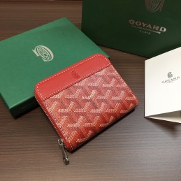 Zip Wallet - Red Chevron...